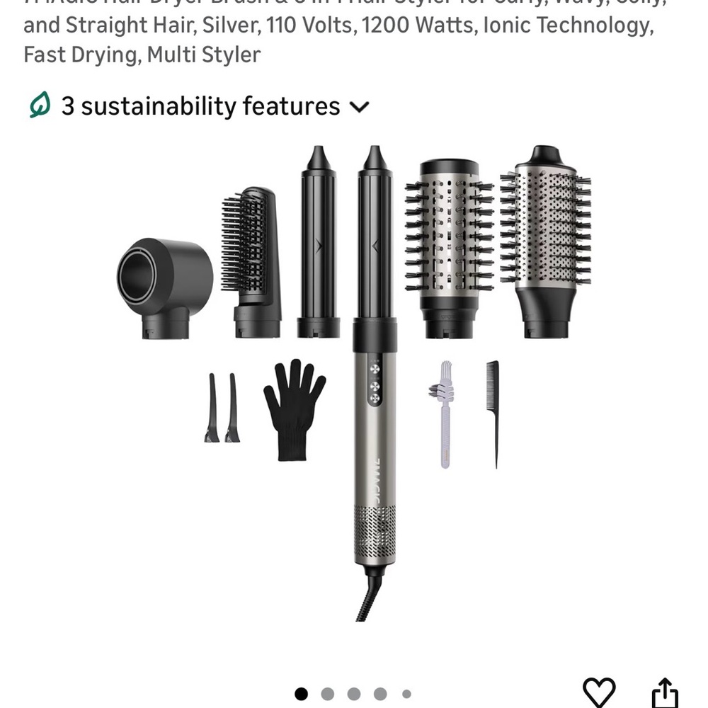 6 in 1 Multi-Styler Hair Tool Set
